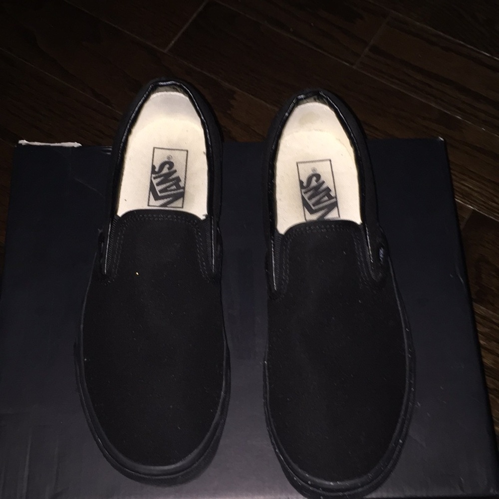 Black shoes.